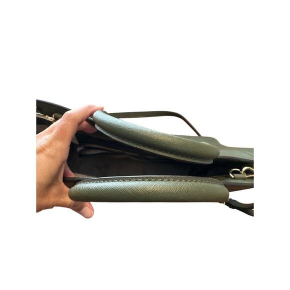 Medium Michael Kors Green Selma Bag - Picture 9 of 10